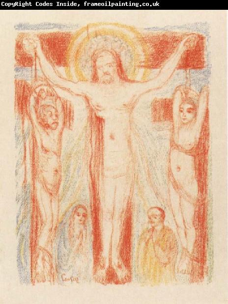 James Ensor Christ Crucified with Two Thieves